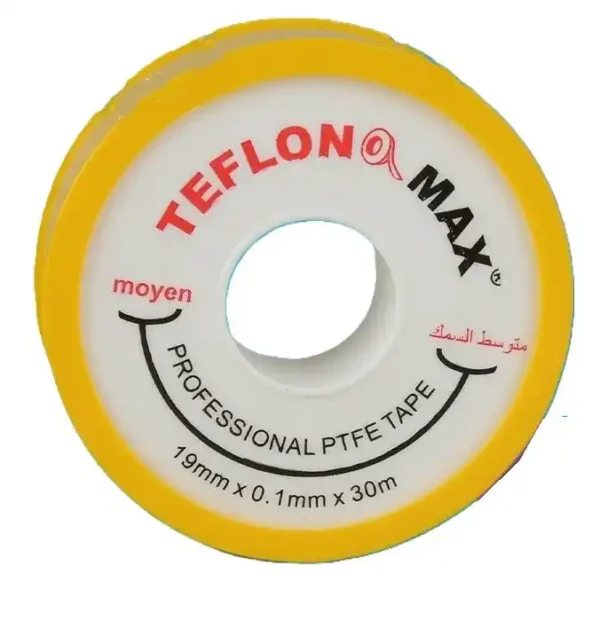 TEFLON GM19mm×30M×0.1mm  (JAUNE)  MAX