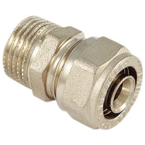 PEX A VISSER RACCORD MALE  TIEMME